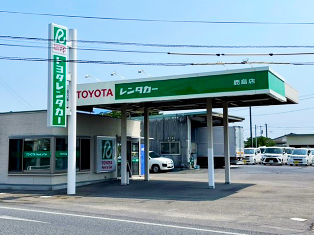 TOYOTAアクア トヨタレンタリース鹿島店