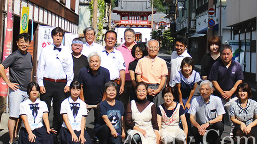 佐賀県武雄市の武雄温泉通りの画像