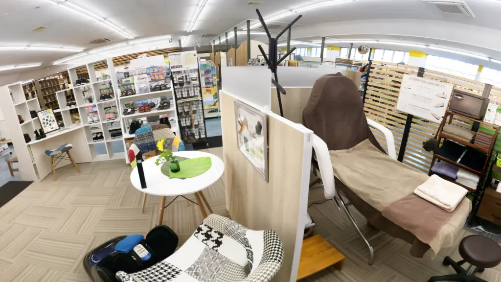 足管理コーナー(宮崎薬局鹿島店)の画像