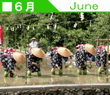 佐賀県鹿島市 観光情報その６｜６月スケジュールイメージ写真