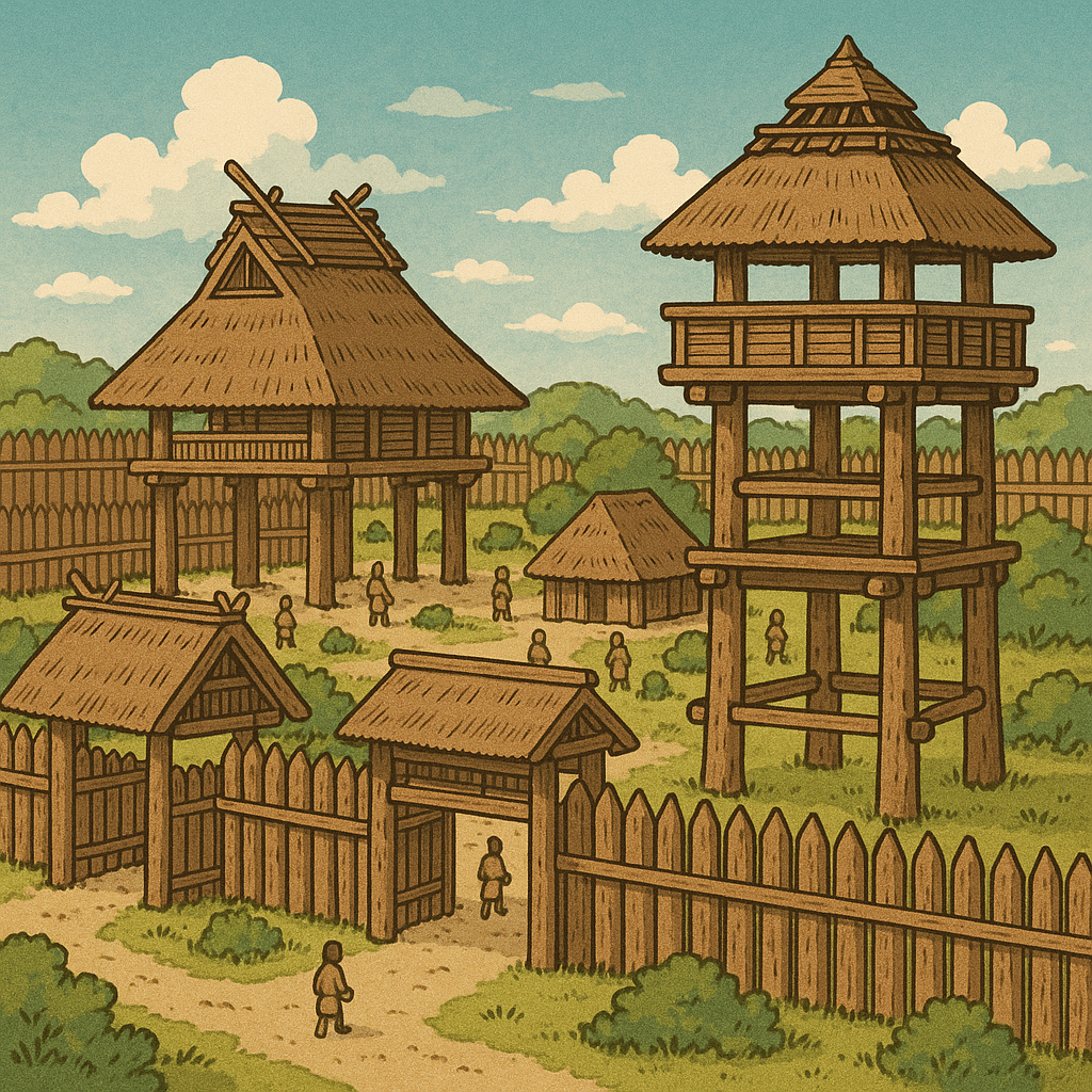 弥生時代の遺跡の画像