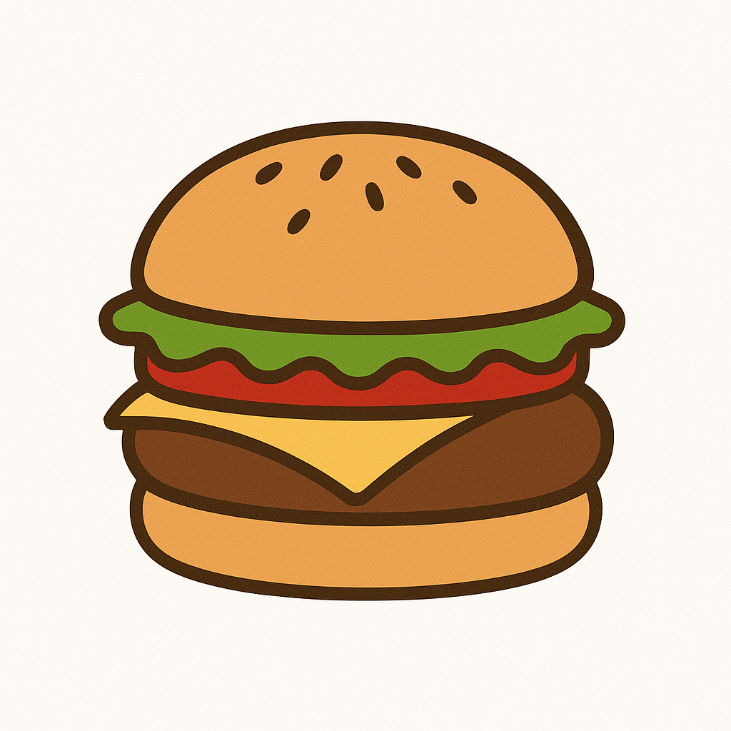ハンバーガーの画像