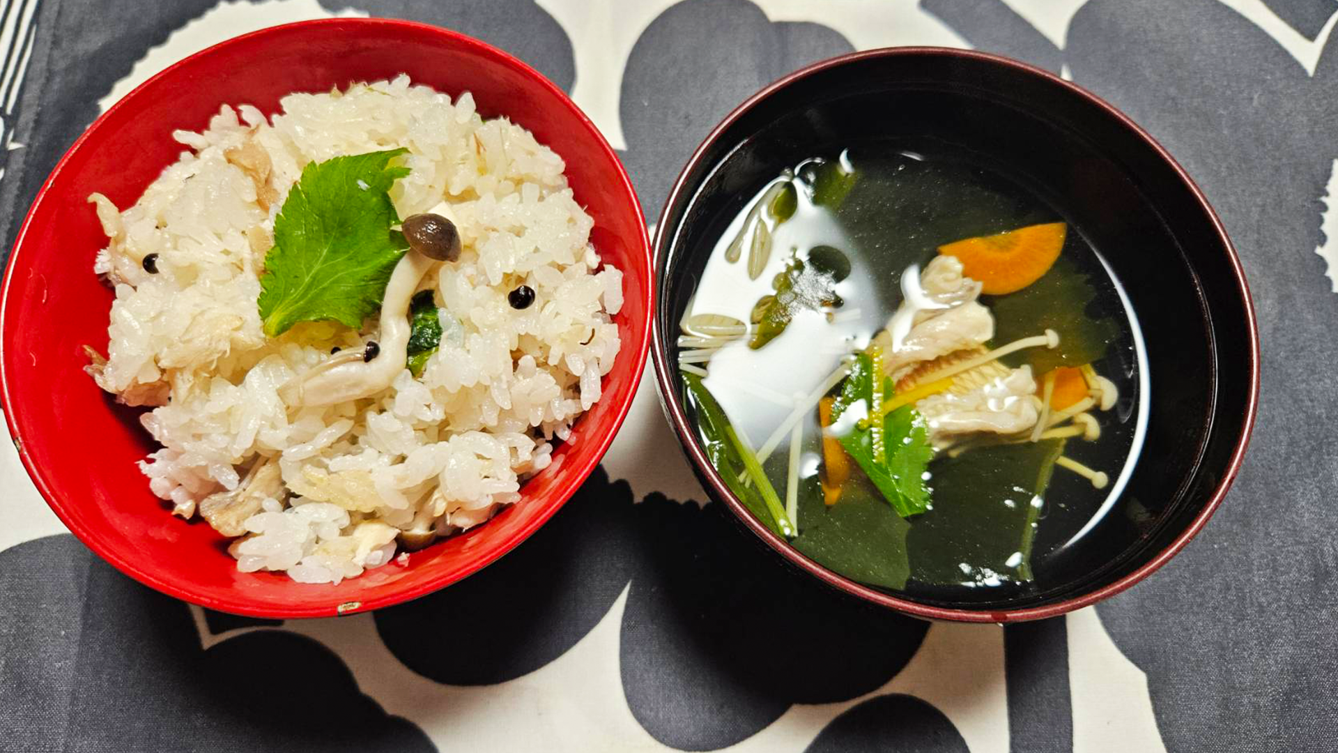 【お料理レシピ】鯛めしとお吸い物【水上鮮魚店】